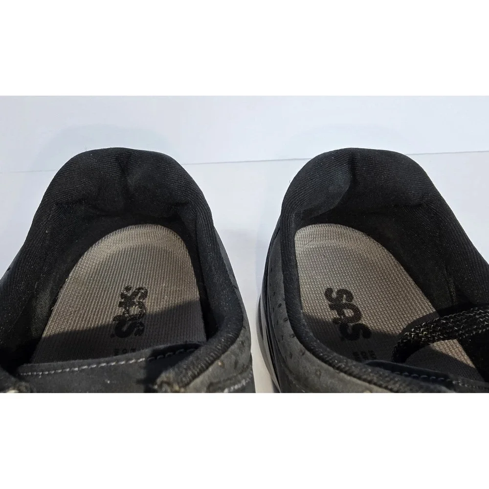 SAS Walk Easy Comfort Shoes Walking Diabetic Orthopedic Nero Nubuck WM 8M BLUGRY